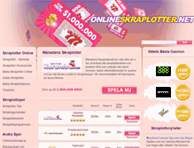 Tablet Screenshot of onlineskraplotter.net